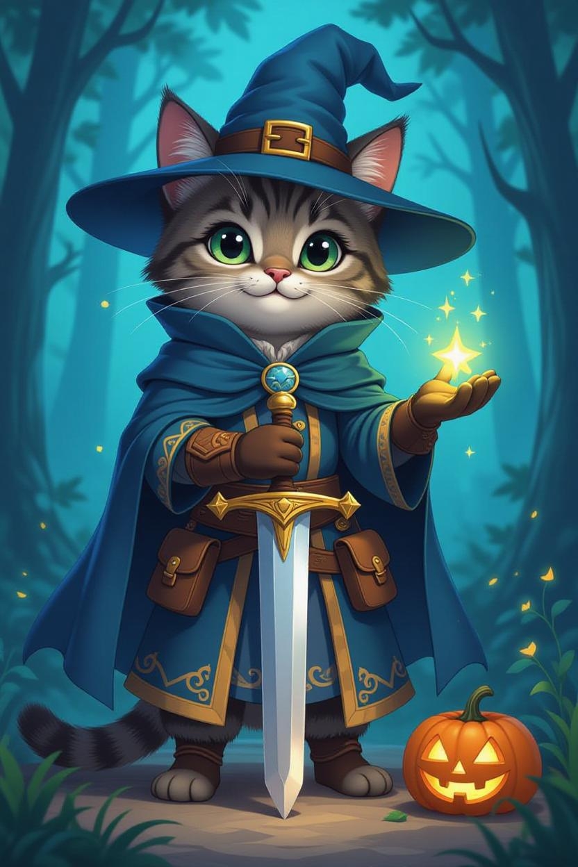 OweenBot - Gatito mago